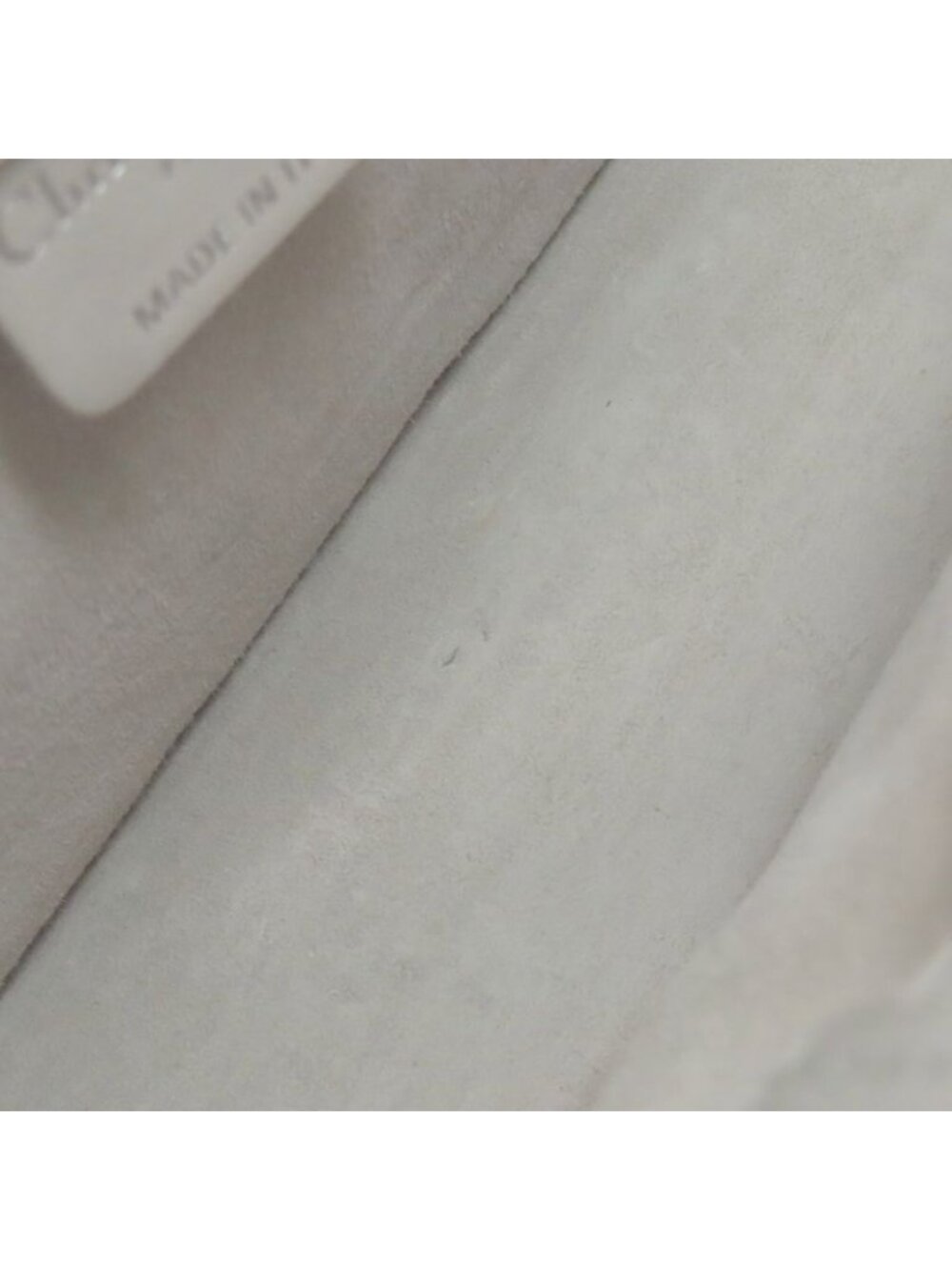 Dior Book Tote Mini Macro Cannage 2-Way Handbag White Gray - Picture 9 of 15